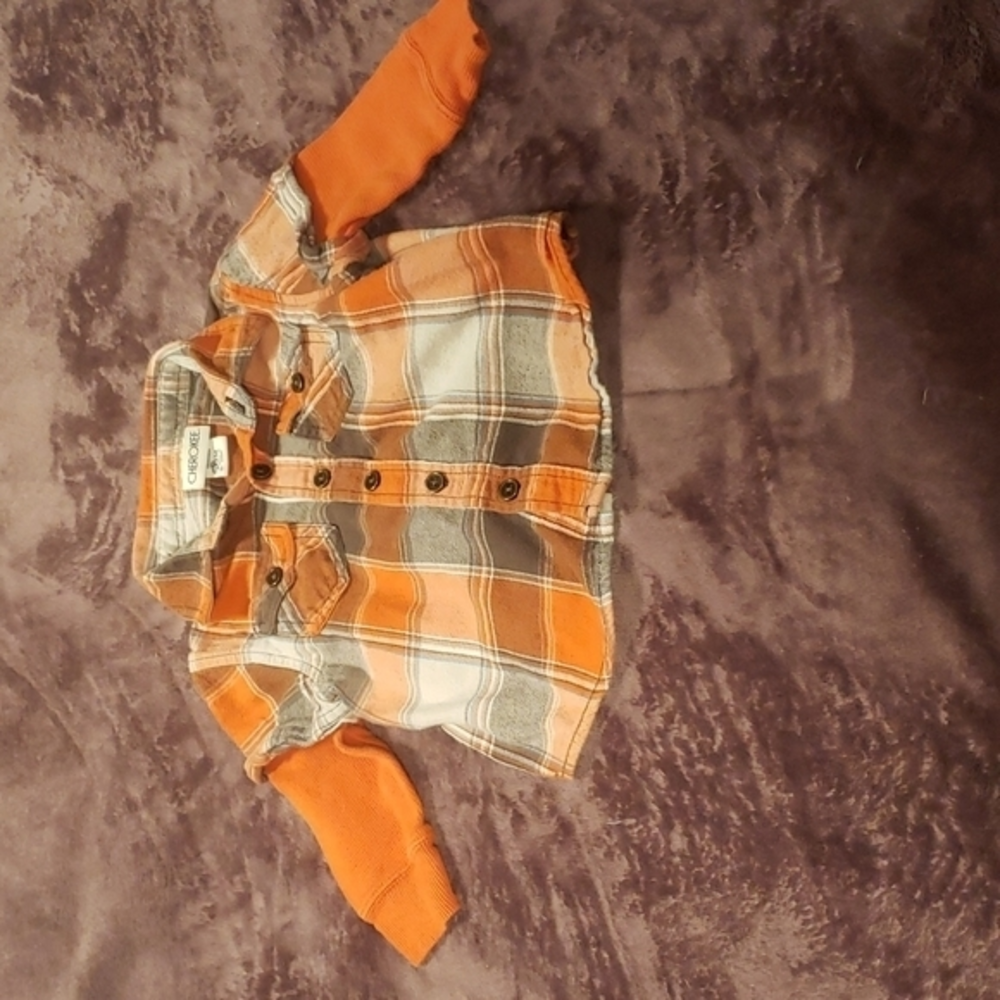 Boys flannel shirt
